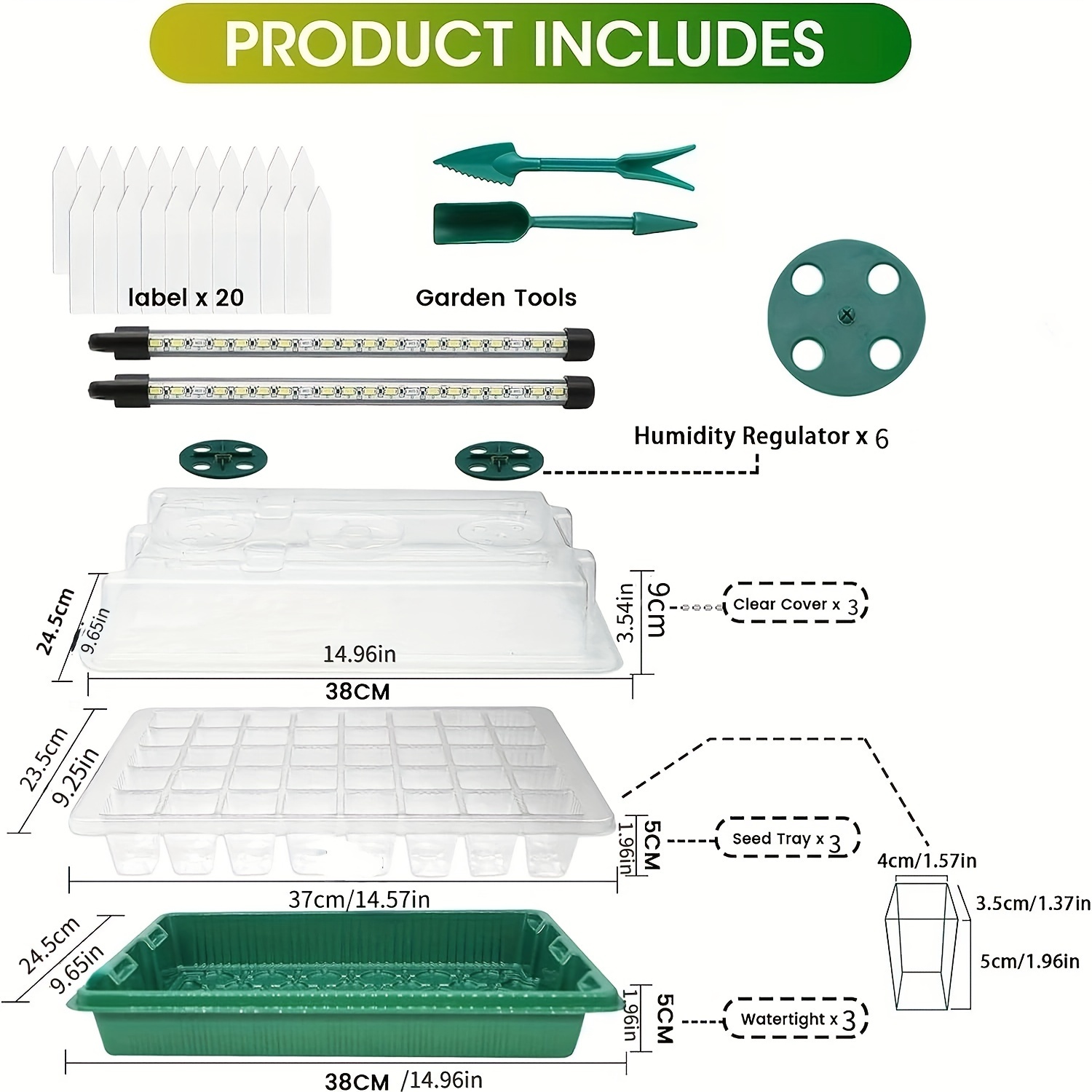 Seed Starter Trays With High D - Smart Home Vimar avaliação e preço
