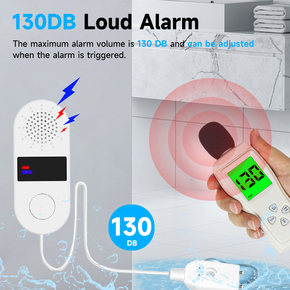 Tuya Wifi Water Leak Detector  - Wifi Water Sensor avaliação e preço