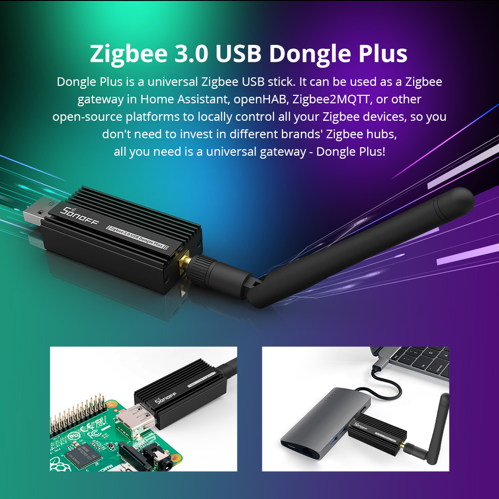SONOFF Zigbee 3.0 USB Dongle P - Smart Home Vimar avaliação e preço