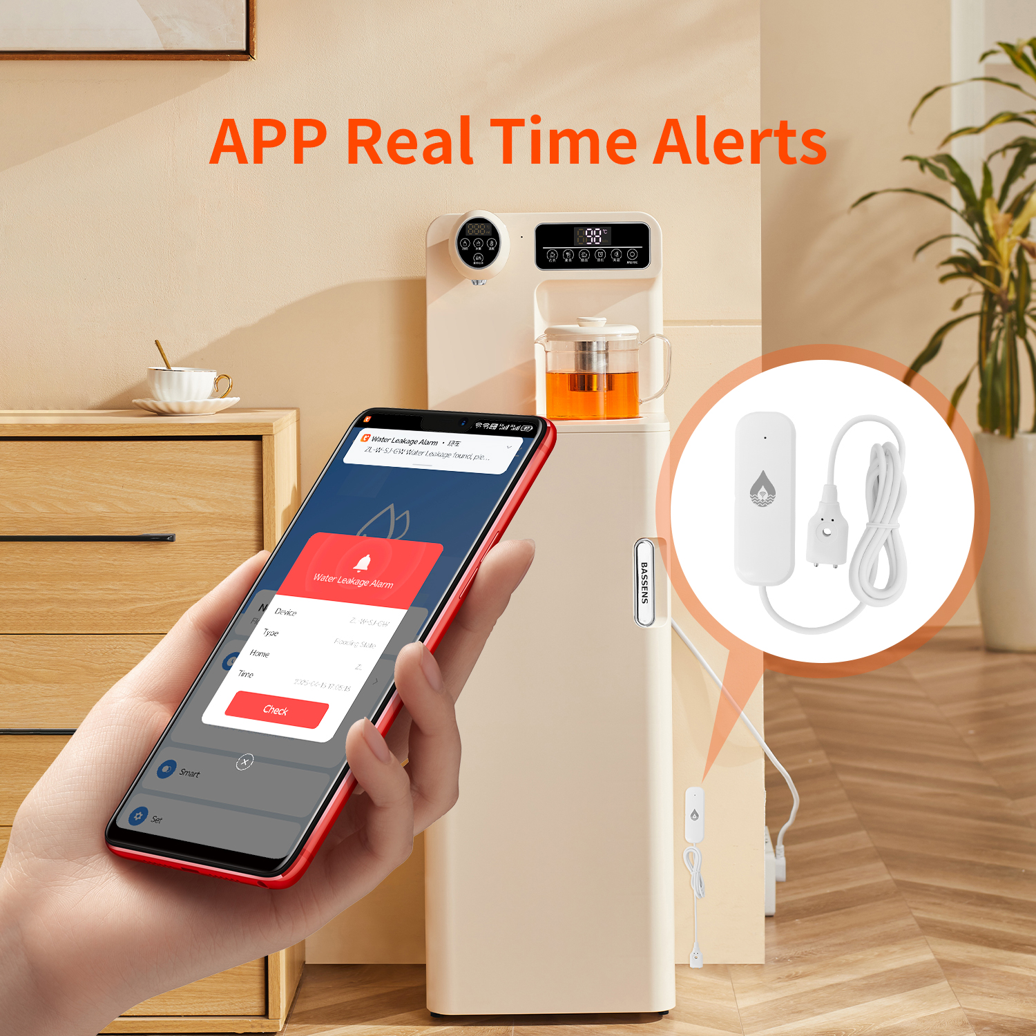 YFK Tuya WiFi Water Leakage Se - Wifi Water Sensor avaliação e preço