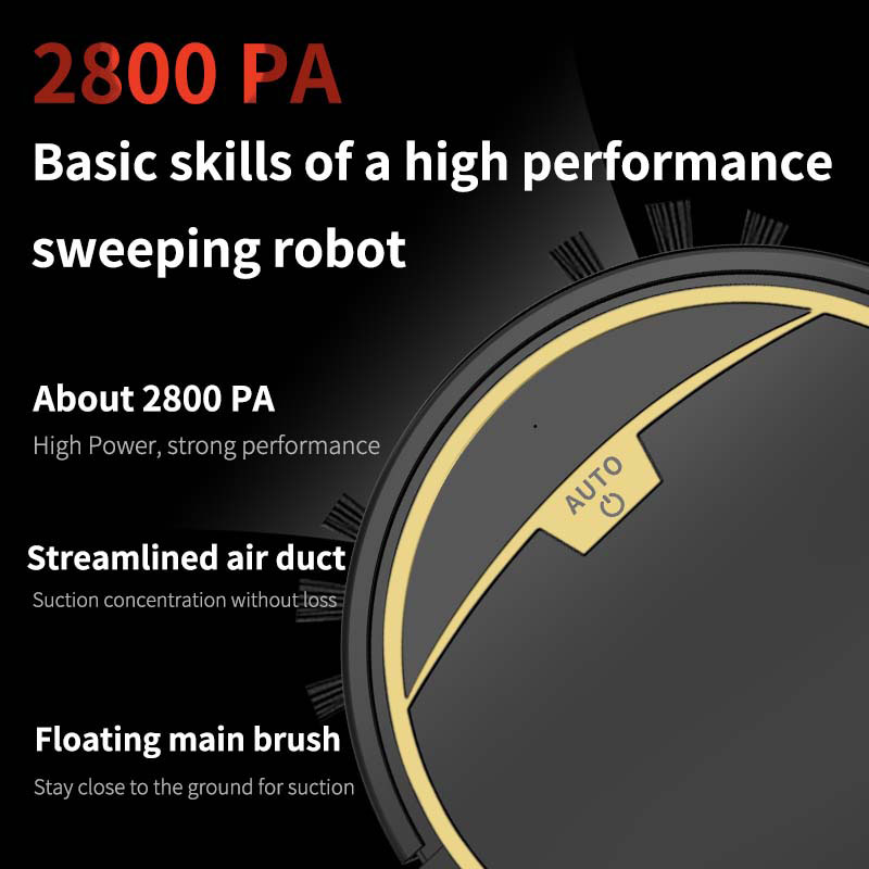 2800PA Smart Robot Vacuum Clea - Smart Home Floor Plan avaliação e preço