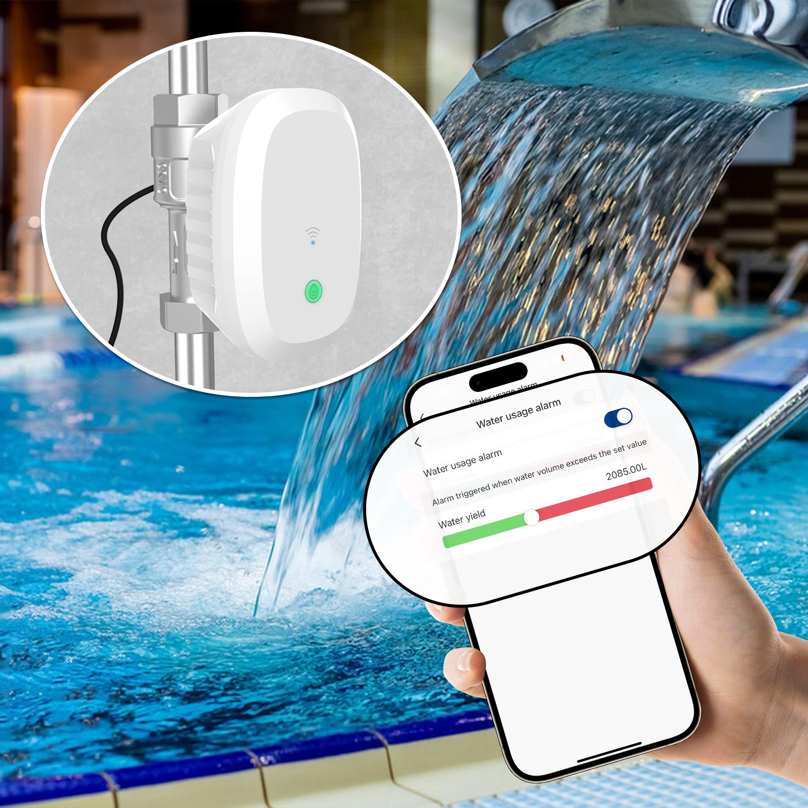 Tuya Smart WiFi Water Valve Wa - Smart Home Google Assistant avaliação e preço