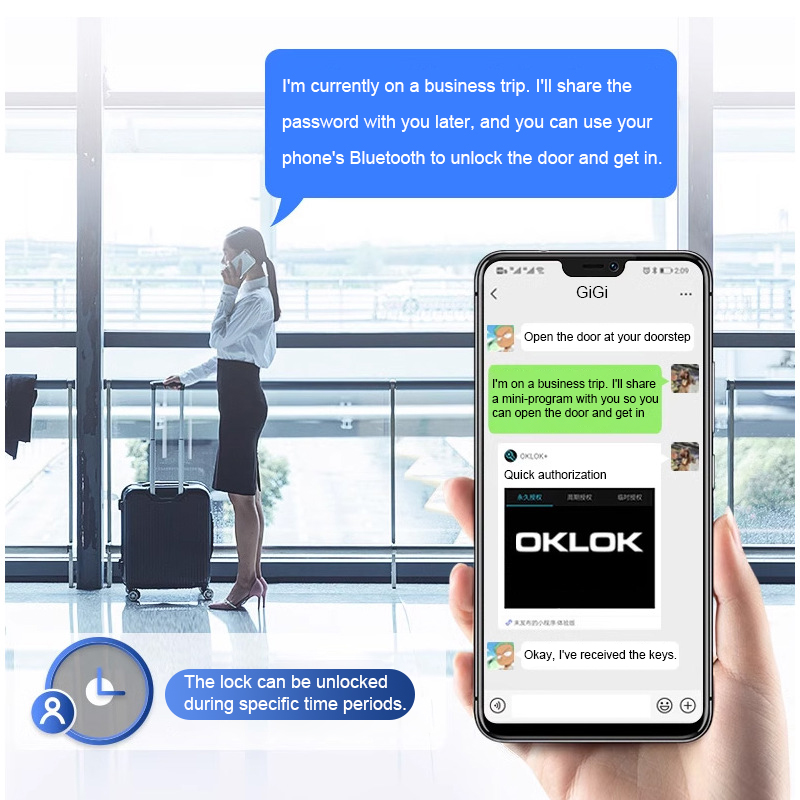 Intelligent Padlock Hang Desig - Smart Home Door Lock avaliação e preço