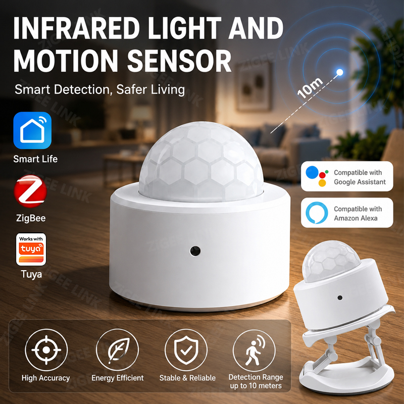 ZigBee 3.0 PIR Motion Sensor W - Smart Home Google Assistant avaliação e preço