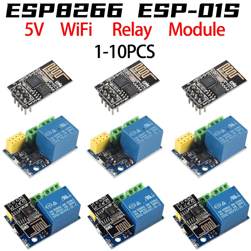 ESP8266 ESP-01 ESP-01S 5V WiFi - Smart Home Arduino Uno avaliação e preço