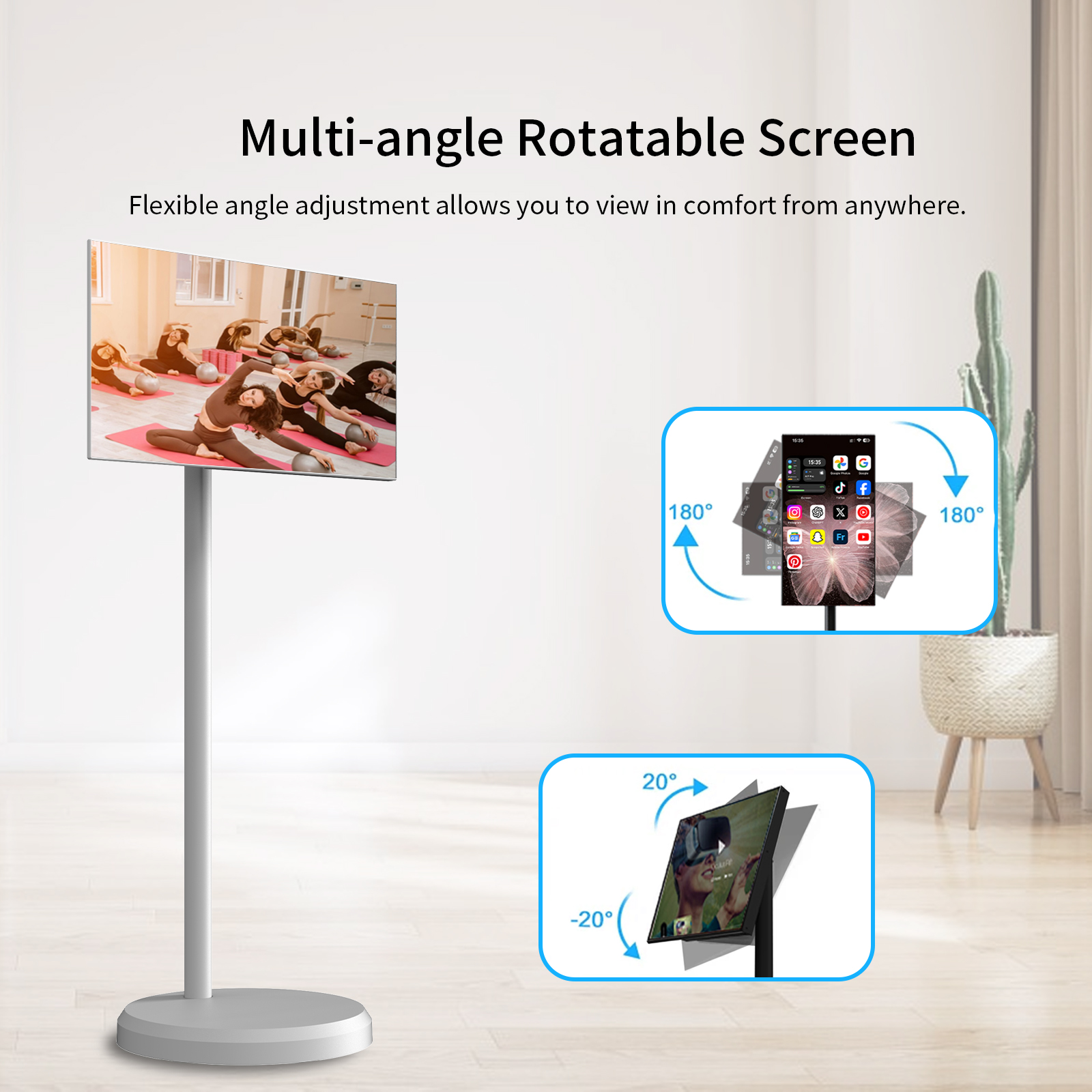 21.5 24 27 32 Inch HD Android  - Smart Home Display avaliação e preço