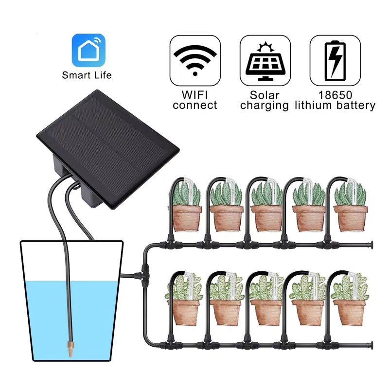 WIFI Solar Automatic Watering  - Smart Home Elements avaliação e preço