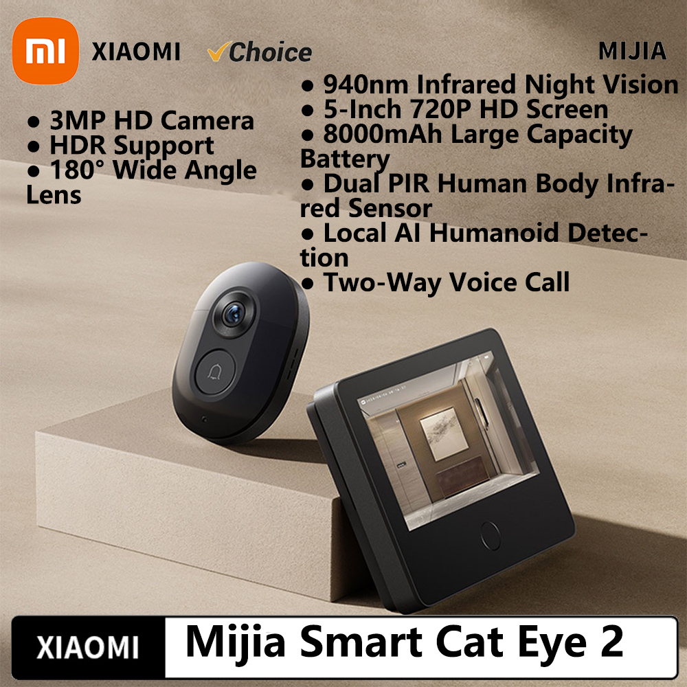 Xiaomi Smart Cat eye 2 WiFi Wi - Smart Home Xiaomi 2 avaliação e preço