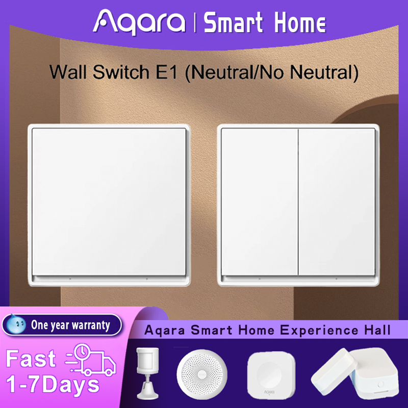 Original Aqara Wall Switch E1  - Smart Home Xiaomi 2 avaliação e preço
