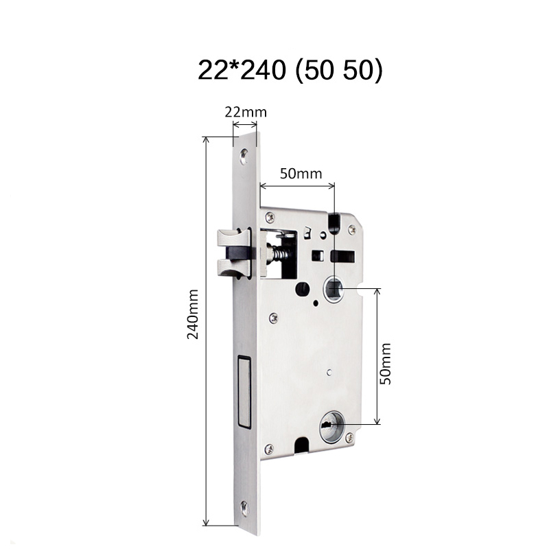 5050（240） European mortise - Smart Home Door Lock avaliação e preço