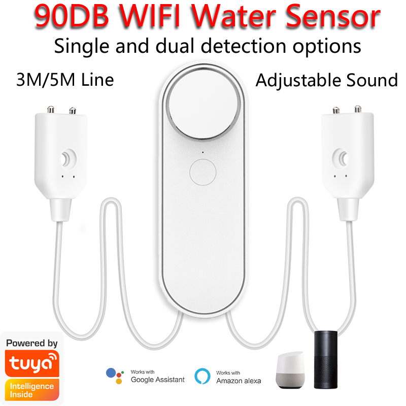 3M/5M WiFi Water Leak Detector - Wifi Water Sensor avaliação e preço