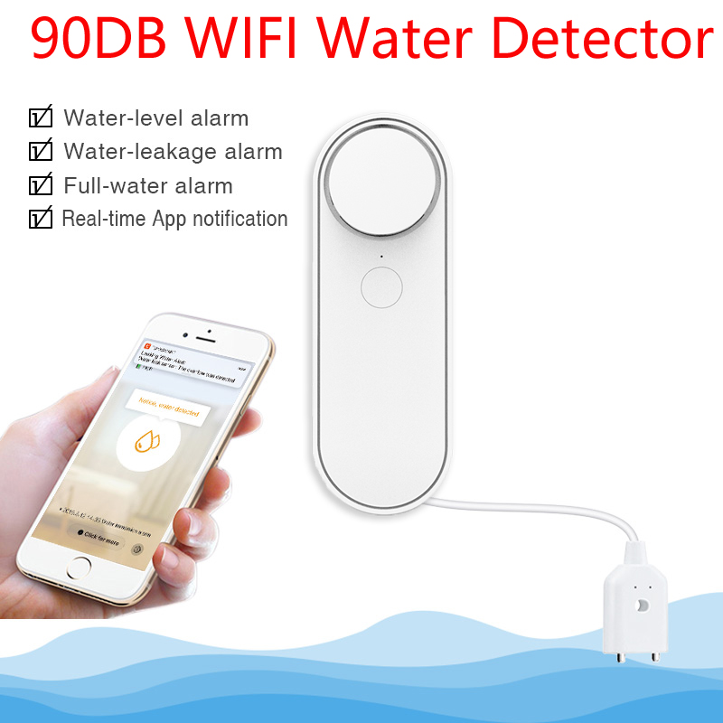 3M/5M WiFi Water Leak Detector - Wifi Water Sensor avaliação e preço