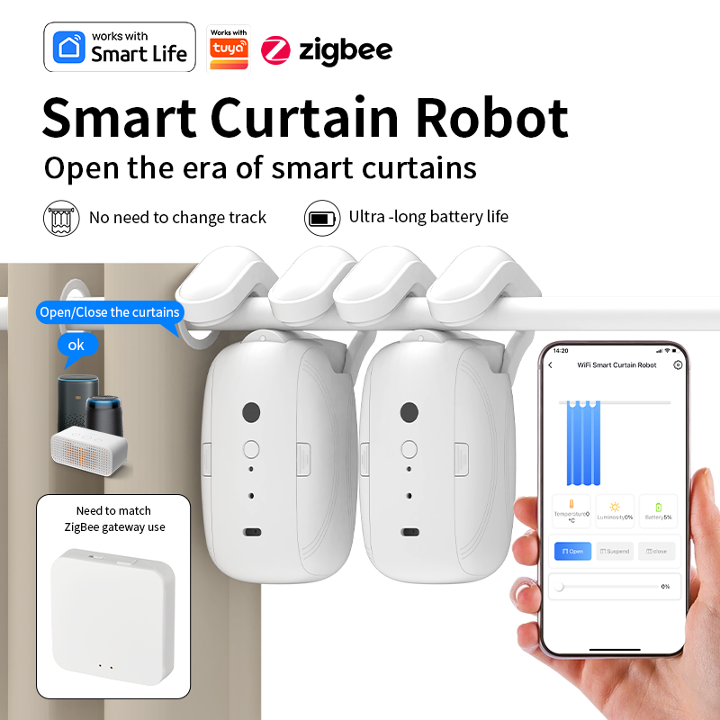 Zigbee Smart Curtain Driver Ro - Smart Home Elements avaliação e preço
