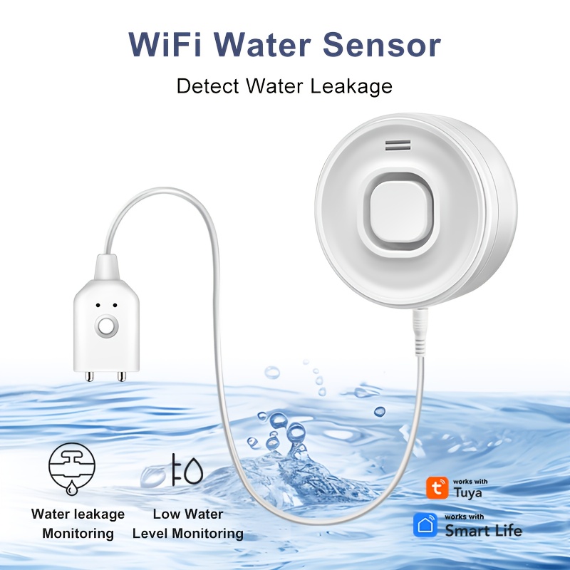 YNF Smart WiFi Water Leak Dete - Wifi Water Sensor avaliação e preço