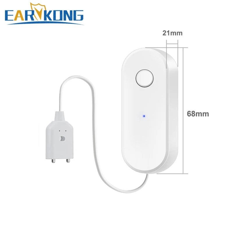 Tuya WiFi Smart Water Leak Sen - Wifi Water Sensor avaliação e preço