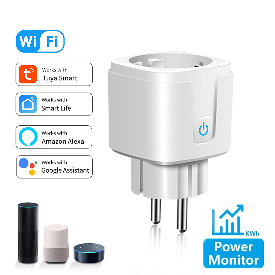 Tuya Smart Socket EU 16A AC100 - Smart Home Elements avaliação e preço