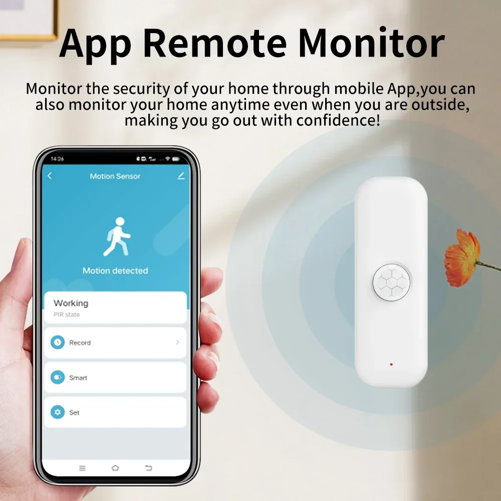 Tuya WiFI Motion Sensor PIR Sm - Smart Home Google Assistant avaliação e preço