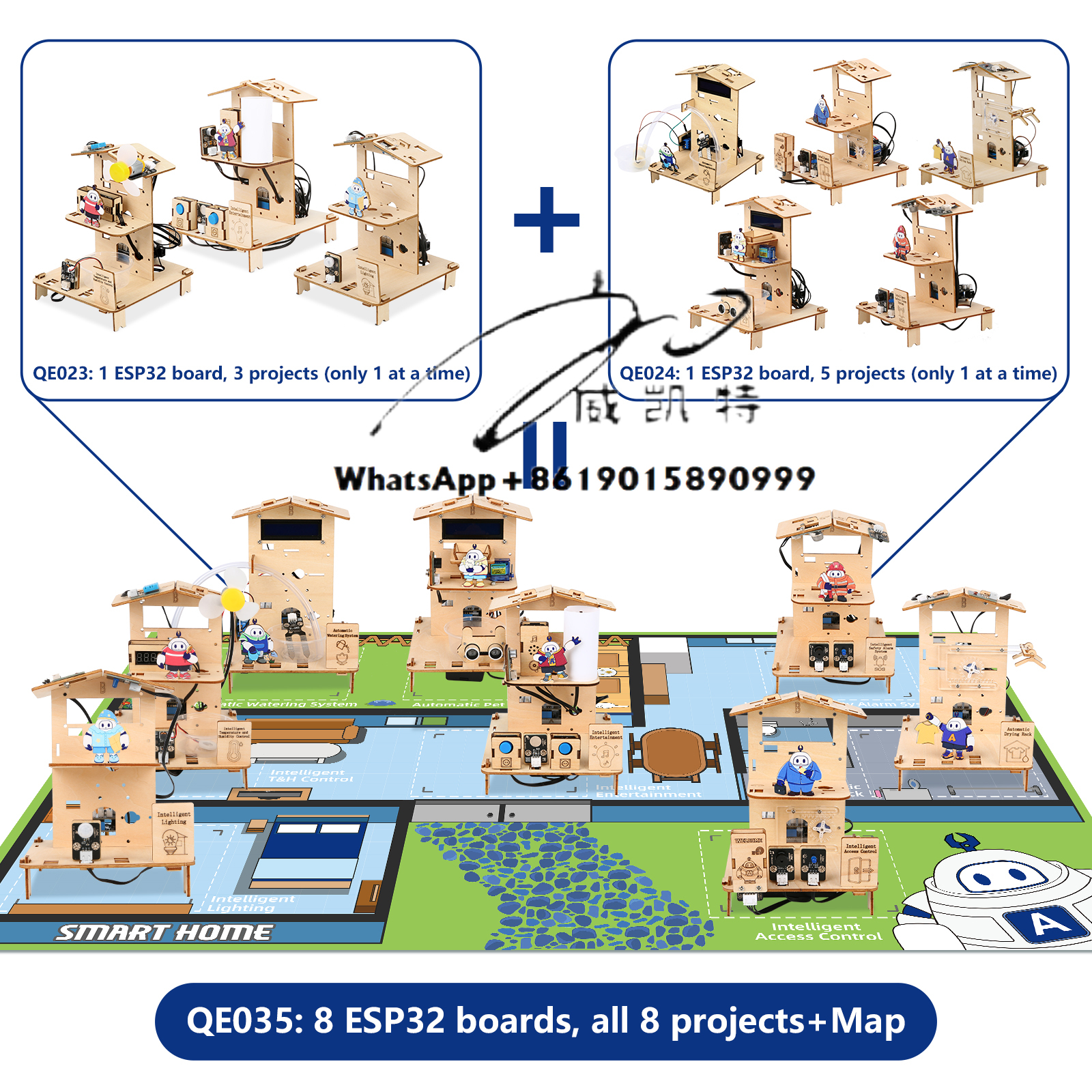 ACEBOTT  ESP32 STEM School Sma - Smart Home Kit For Arduino avaliação e preço