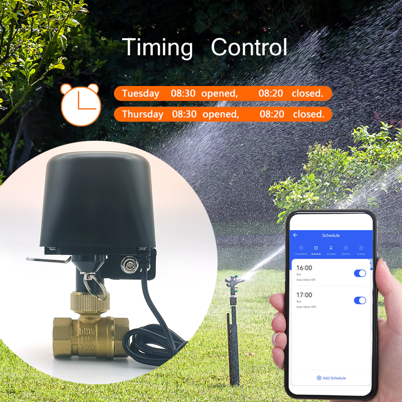 Tuya WiFi or Zigbee Water Valv - Smart Home Google Assistant avaliação e preço